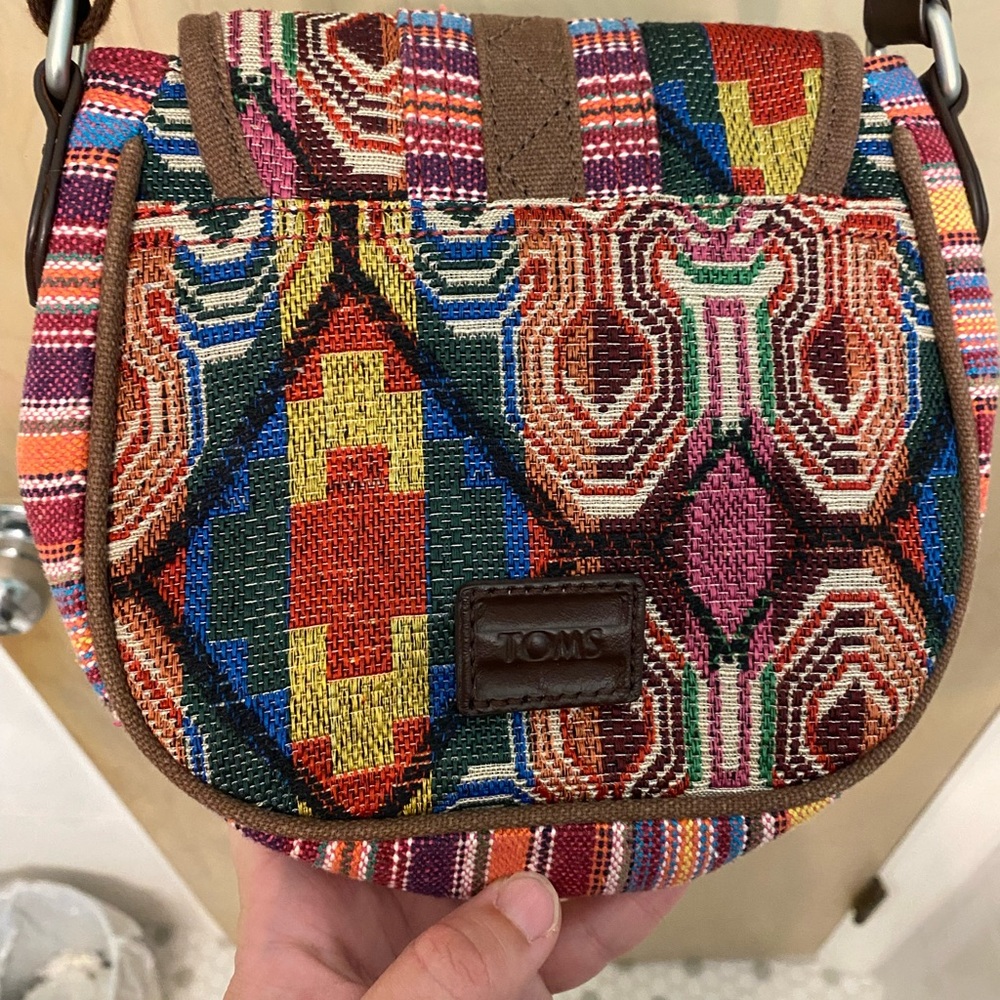 Toms Multicolor Patterned Mini Bag - image 4
